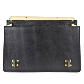 Кожаный портфель Montebello black (арт. 2029-01)